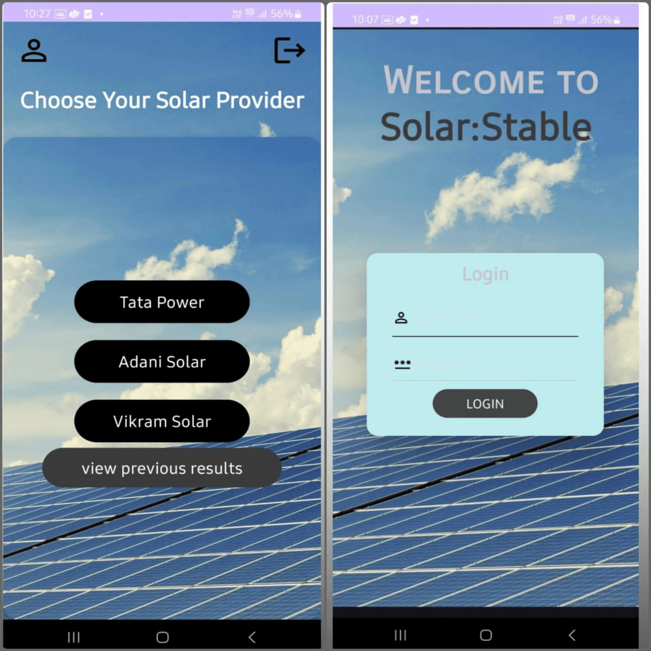 Solar Stable – Android Application